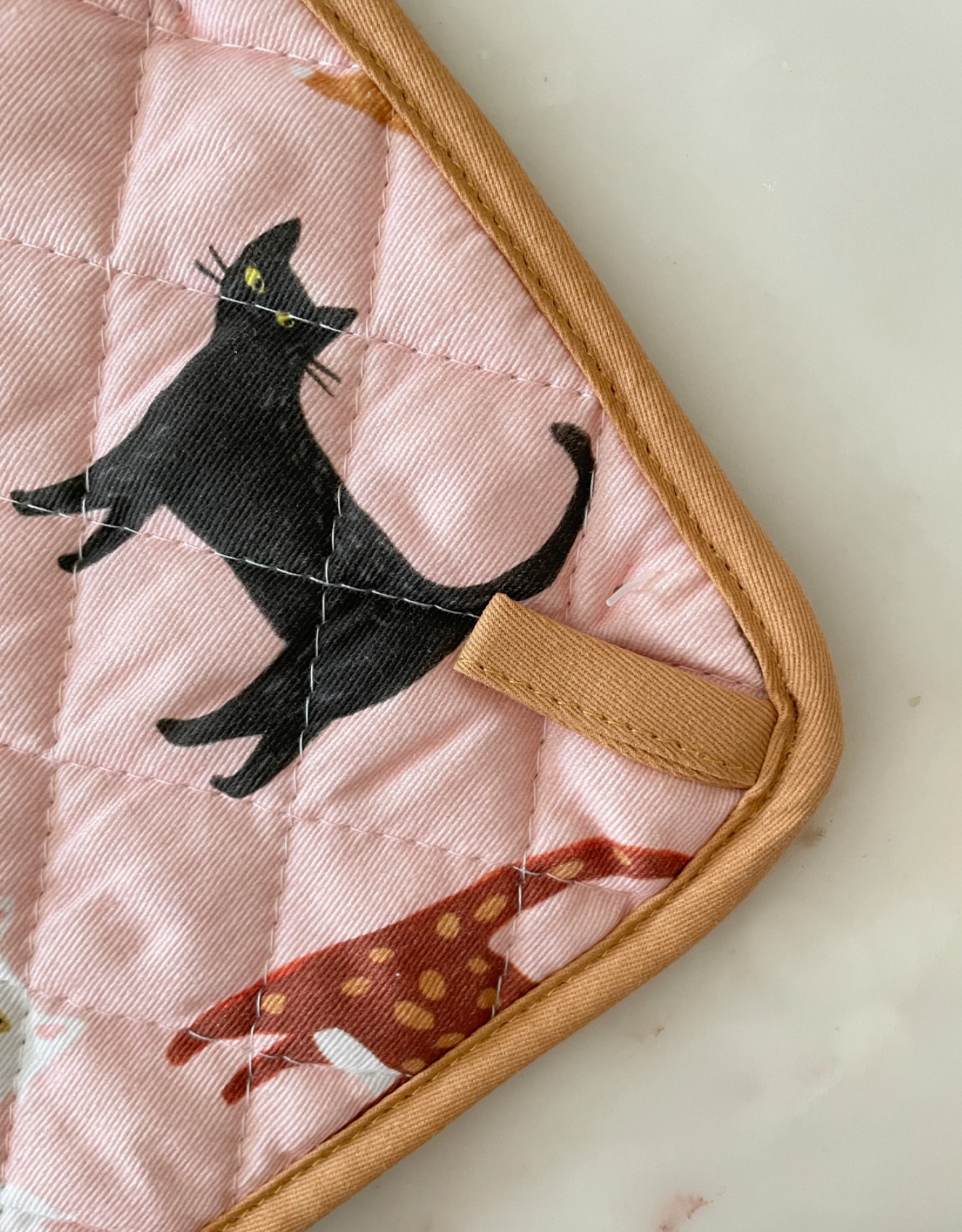 Cats Oven Mitt + Potholder Set