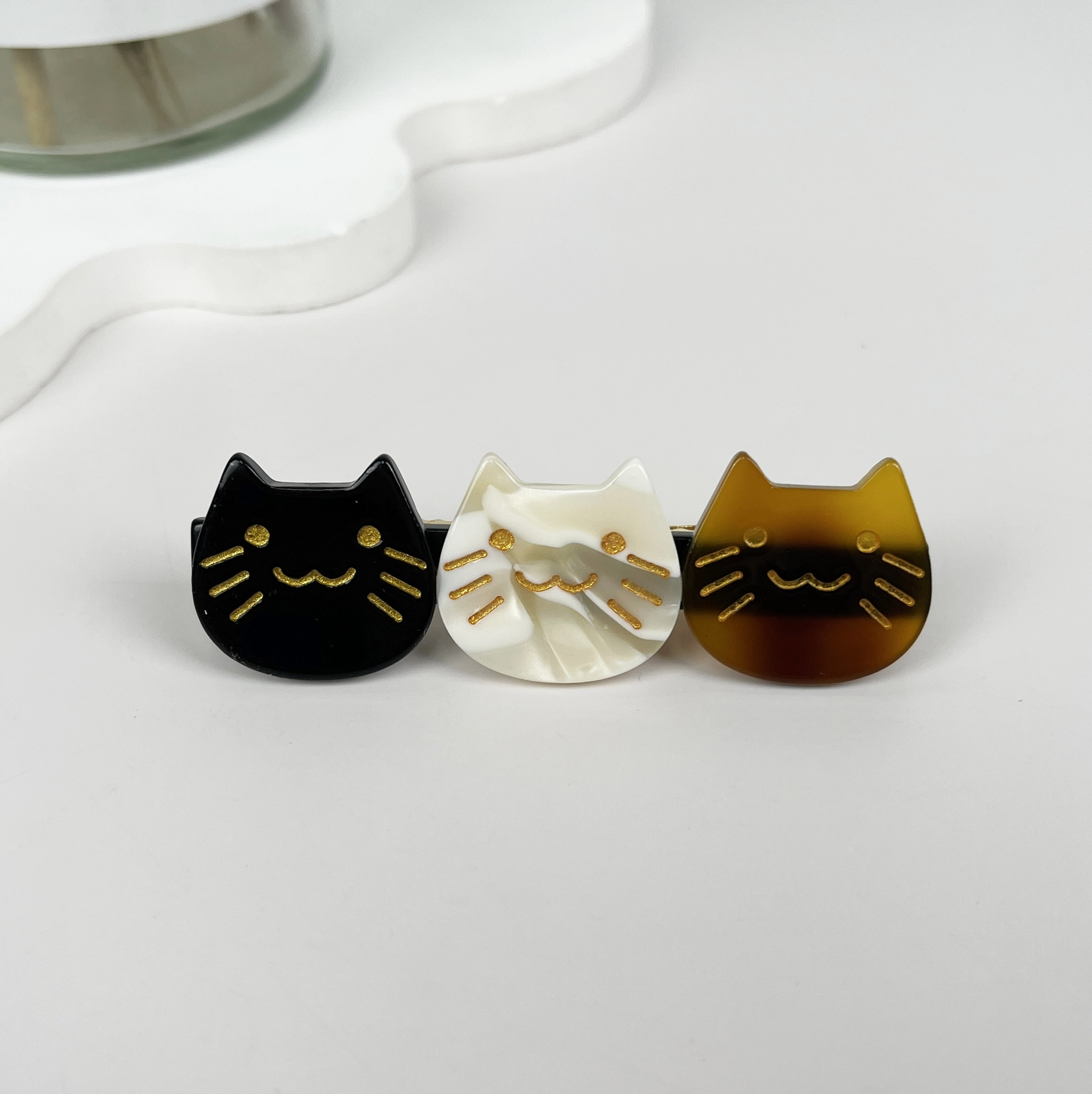 Cute Retro Cat Clip