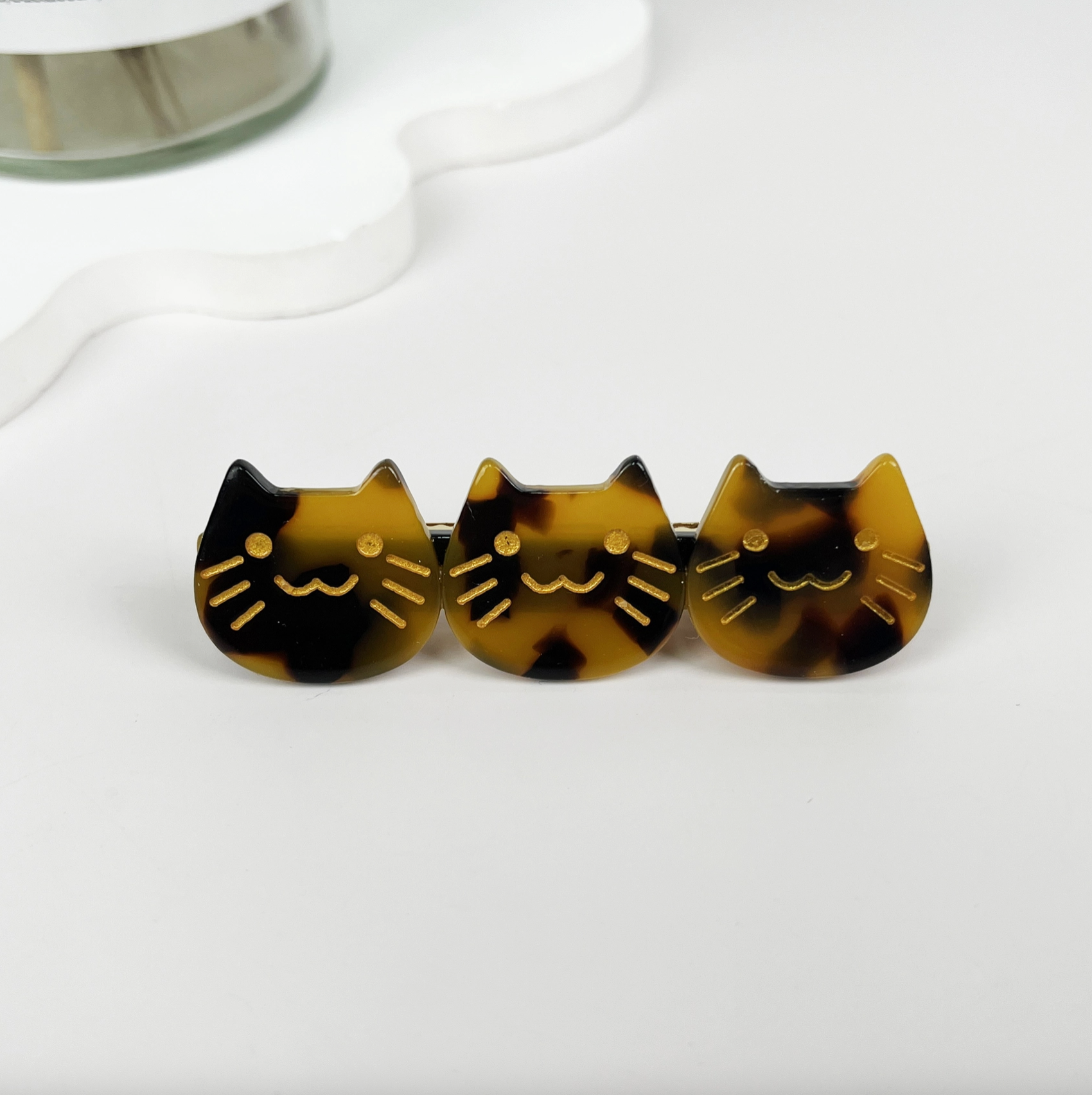 Cute Retro Cat Clip