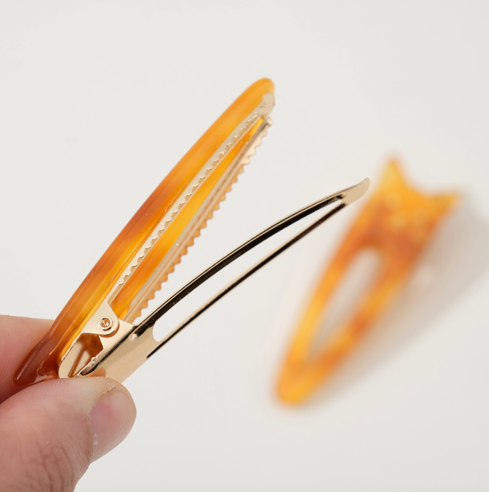 Classic Pointed Cat Barrette Clip (Set of 2)