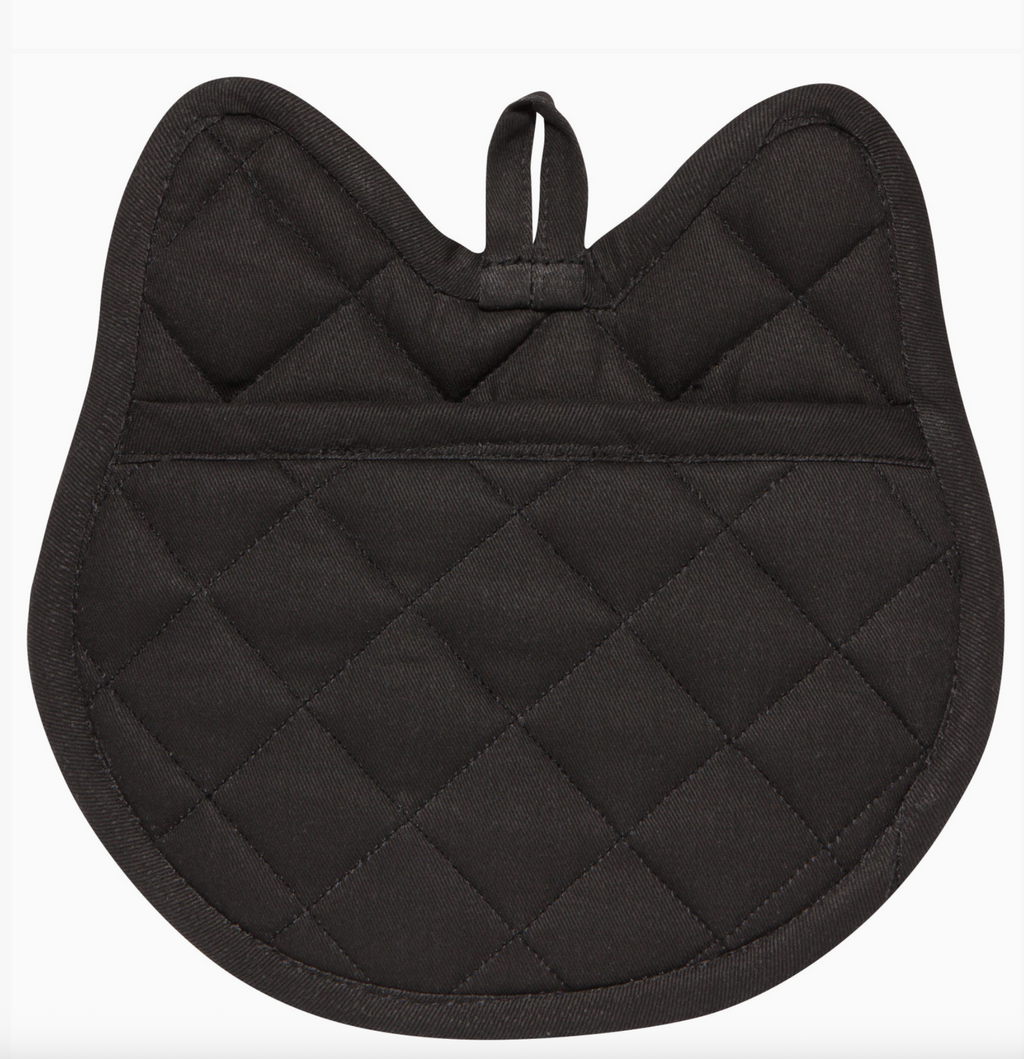 Black Cat Potholder
