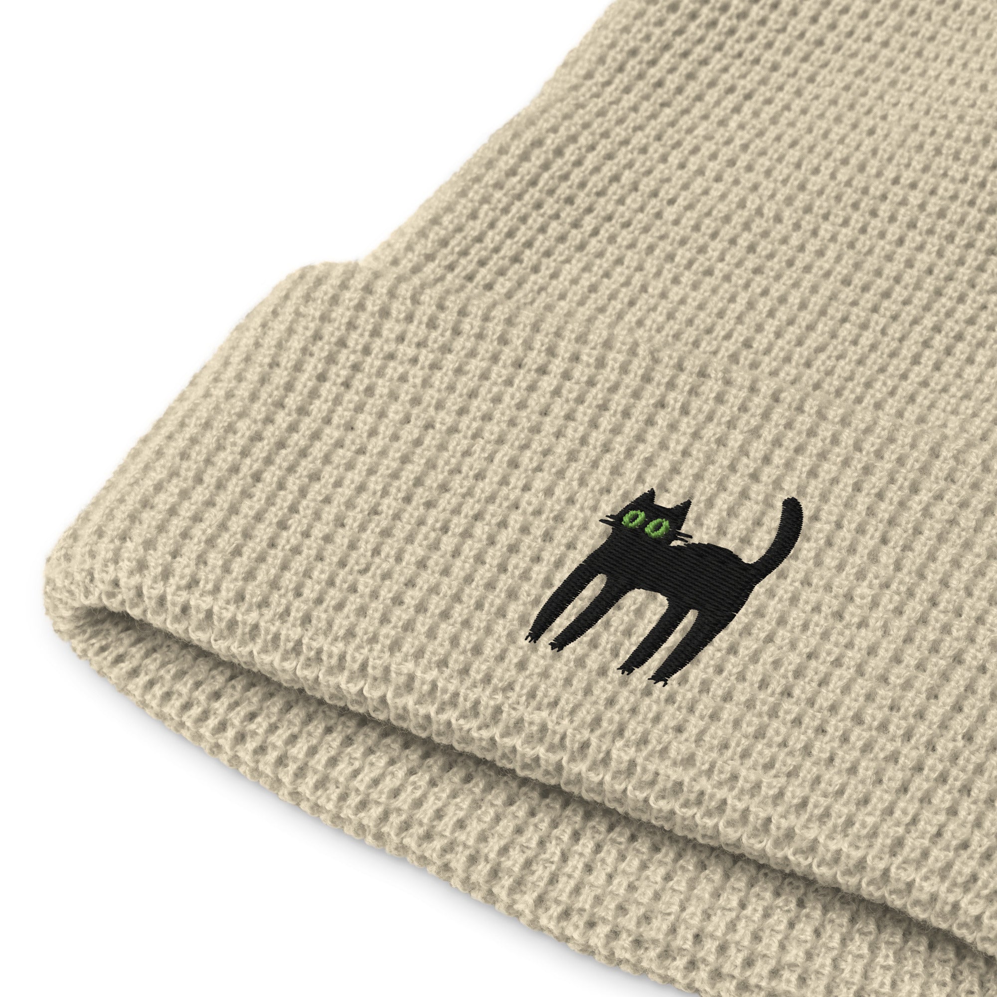 Scaredy Cat Waffle Beanie